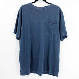 Outdoor Life‎ Women's Navy Blue Pocket Tee T Shirt Size L